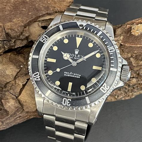 early 60s rolex submariner|vintage rolex submariner no date.